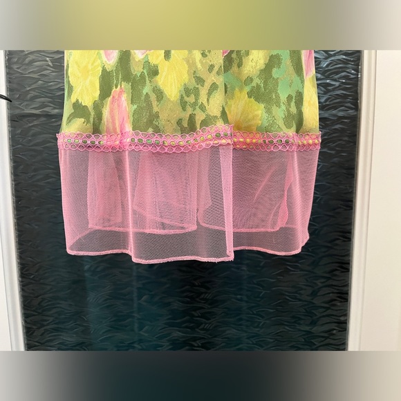 Vintage Y2K Betsey Johnson 90s Floral Dress - Picture 3 of 7